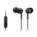 SONY MDR-EX110AP Sluchátka do uší s mikrofonem, rozsah 5 až 24000 Hz - Black