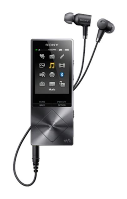 SONY NW-A25HN - Přehrávač Walkman® se zvukem s vysokým rozlišením - Black