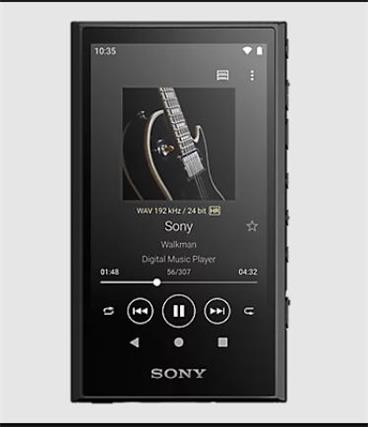 SONY NW-A306 walkman A300 řady A černý