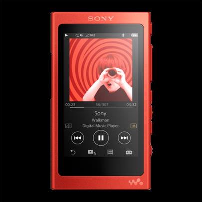 SONY NW-A35 - Přehrávač Walkman® se zvukem s vysokým rozlišením - Red