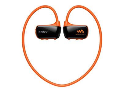 SONY NWZ-W273S - MP3 přehrávač, 4 GB, voděodolná konstrukce, Orange