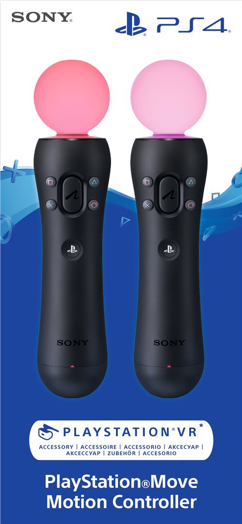 SONY PlayStation 4 Move Twin Pack - pohybový ovladač