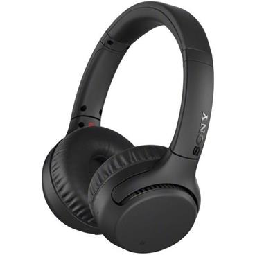 SONY WH-XB700 Bezdrátová sluchátka NFC, vestavěný mikrofon, výdrž baterie 30 hodin, Black