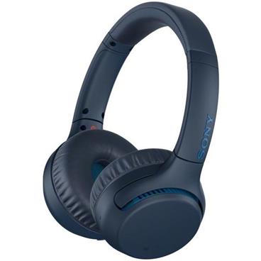 SONY WH-XB700 Bezdrátová sluchátka NFC, vestavěný mikrofon, výdrž baterie 30 hodin, Blue