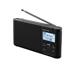 SONY XDR-S41DB Lehké a přenosné DAB/DAB+/FM rádio Black