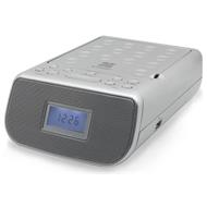 Soundmaster URD860SI/ CD přehrávač/ MP3 přehrávač/ FM/ Budík/ USB/ Stříbrný 