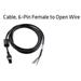 Spare Cable,6Pin Female - Náhradní kabel