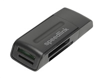SPEED LINK čtečka karet SNAPPY PORTABLE USB Card Reader, USB 2.0, černá