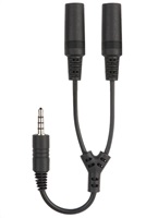 SPEED LINK jack kabel SPLITZ Headset Splitter, černá