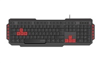 SPEED LINK klávesnice LUDICIUM Gaming Keyboard, černá, DE Layout