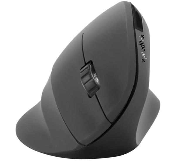 SPEED LINK myš PIAVO Ergonomic Vertical Mouse, bezdrátová, černá