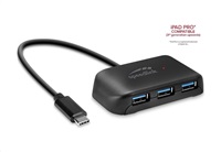SPEED LINK pasivní rozbočovač SNAPPY EVO USB Hub, 4-Port, Type-C na USB 3.0, černá