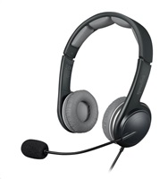 SPEED LINK sluchátka SONID Stereo Headset, USB, černo-šedá
