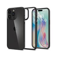 Spigen Crystal Hybrid kryt iPhone 15 Pro Max matně černý