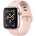 Spigen Silicone Fit silikonový řemínek Apple Watch 44/42 mm růžový