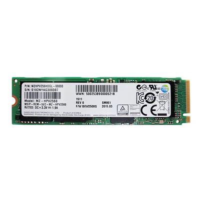 SSD Samsung NVMe 256GB PM951 M.2 PCIe NVMe MLC 1000/280MB/s