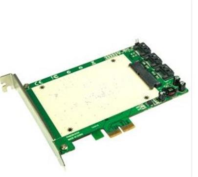 ST-LAB A-550 HyperDuo PCI-Express 1x SSD+3x SATA3 RAID (6Gps) - interní karta