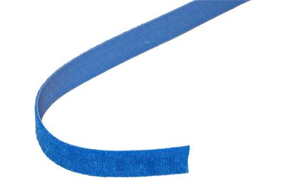 Stahovácí páska 20mm, suchý zip, 5m, modrá