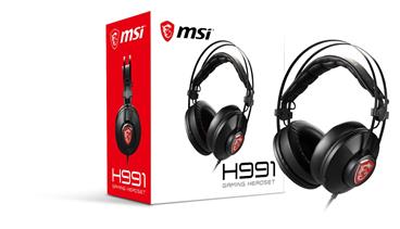 Stereo herní MSI sluchátka H991