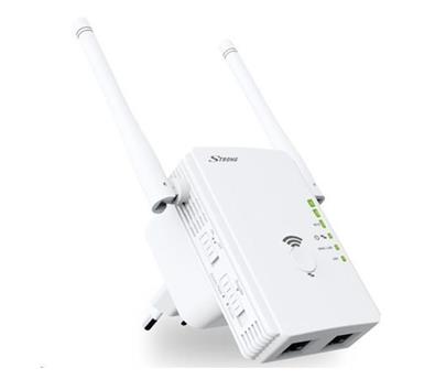 Strong Universal Repeater 300 v2, wireless N300, 1x 10/100 RJ45, repeater / router / access point