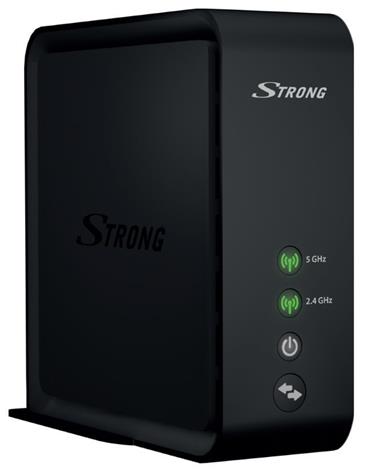STRONG Wi-Fi Mesh Home 1610 Add-on/ Wi-Fi 802.11a/b/g/n/ac/ 1600 Mbit/s/ 2,4GHz a 5GHz/ 2x LAN/ černý