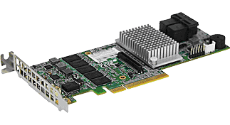 SUPERMICRO 12Gb SAS 8-port RAID (2×8643),LSI3108,exp:240HD,2GB,PCI-E