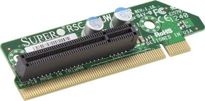 SUPERMICRO 1U PCI-E x8 WIO right