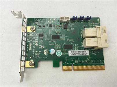 SUPERMICRO dual port PCI-E NVMe PCI-E x8