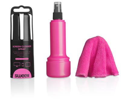 SWEEX Čistící sprej na displej 150 ML Pink