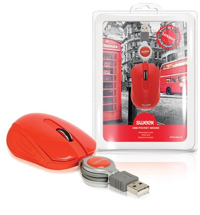 Sweex NPMI1080-03 - Kapesní USB myš London