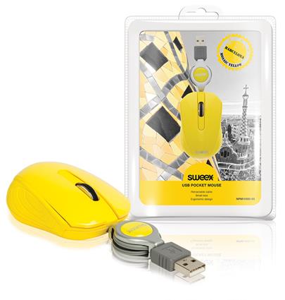 Sweex NPMI1080-05 - Kapesní USB myš Barcelona