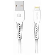 SWISSTEN DATOVÝ KABELUSB/LIGHTNING BÍLÝ 1,2M  (ECO BALENÍ)