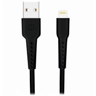 SWISSTEN DATOVÝ KABELUSB/LIGHTNING ČERNÝ 1,2M  (ECO BALENÍ)