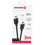 SWISSTEN KABEL HDMI NA HDMI 4K 60Hz 3,0 M PVC