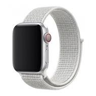 SWISSTEN ŘEMÍNEK PRO APPLE WATCH NYLONOVÝ 38 / 40 / 41 mm BÍLÝ