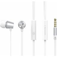 SWISSTEN SLUCHÁTKA EARBUDS DYNAMIC YS500 STŘÍBRNO-BÍLÉ