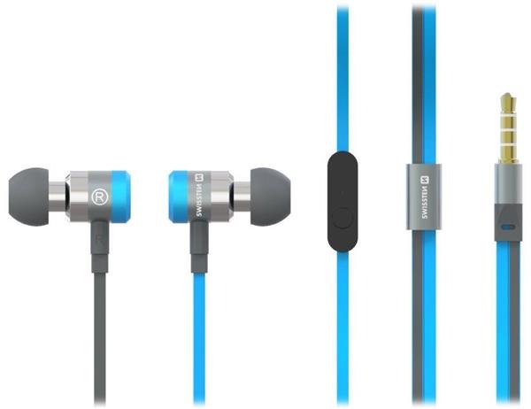 Swissten Sluchátka Earbuds Superbass Ys900 Modré