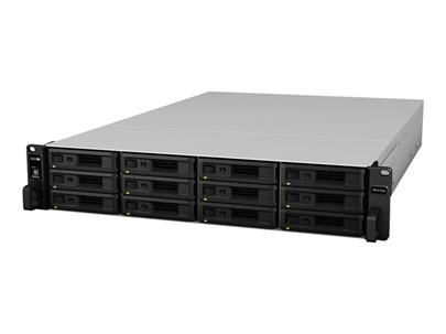 Synology RX1217sas expanzní rack box, 12 x 3.5/2.5" SAS/SATA HDD/SSD, redund.zdroj