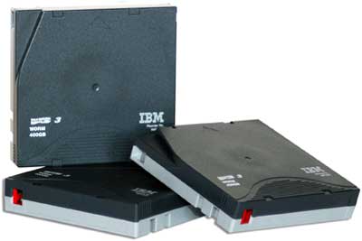 System x IBM Ultrium LTO3 400/800GB data cartridge (95P2020) - 1ks