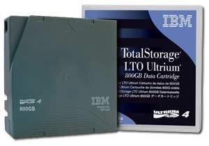System x IBM Ultrium LTO4 800/1600GB data cartridge (46C5359) - 1ks