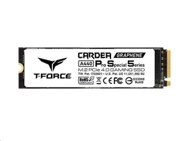 T-FORCE SSD M.2 4TB CARDEA A440 PSS ,NVMe Gen4 x4 (7400/7000 MB/s) Upgrade PS5