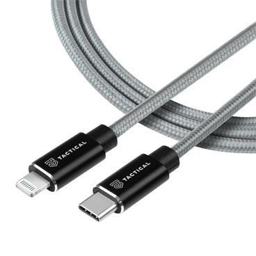 Tactical 032 Fast Rope Kevlar Cable USB-C/Lightning MFI 2m Grey