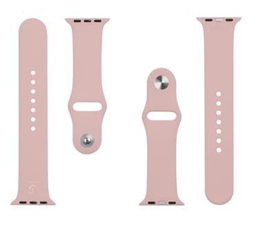 Tactical 484 Silikonový Řemínek pro Apple Watch 1/2/3/4/5/6/SE 38/40mm Pink