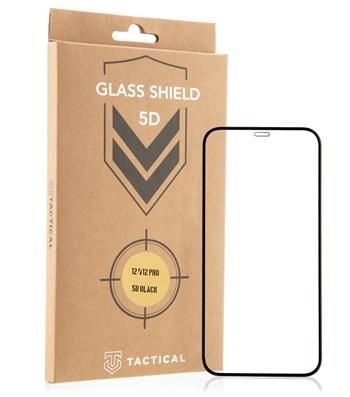 Tactical Glass Shield 5D AntiBlue sklo pro Apple iPhone 12/12 Pro Black