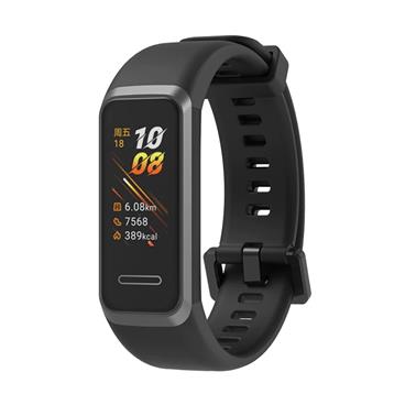 Tactical silikonový řemínek pro Huawei Band 4 Black - černý