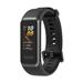 Tactical silikonový řemínek pro Huawei Band 4 Black - černý