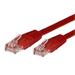 TB Touch Patch kabel, UTP, RJ45, cat5e, 0,5m, červený