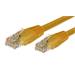 TB Touch Patch kabel, UTP, RJ45, cat6, 1m, žlutý