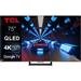 TCL 75C735 TV SMART QLED Google TV/191cm/4K 3840x2160 Ultra HD/3600 PPI/Direct LED/HDR10+/DVB-T/T2/C/S/S2/VESA