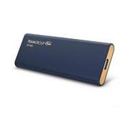 Team external SSD 1TB PD1000 USB 3.2 Gen-2 10Gbps (R:1000, W:900 MB/s), IP68 waterproof, navy blue